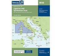 Imray M Series M40 Ligurian and Tyrrhenian Seas (Map)