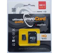 imro Scheda microSDXC 32 GB Class10 UHS-3 adattatore
