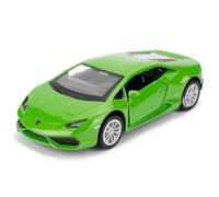imtfzct 1/36 Lamborghini Huracan LP610-4 modellino auto giocattolo in acciaio legato con funzione di ritiro regalo auto per ragazzi e ragazze (verde)