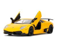 Imtfzct 1/36 Lamborghini Pipistrelli LP670-4 Modello in Lega di Zinco, Giocattolo Auto per Bambini, Regalo per Ragazzi e Ragazze (Giallo)
