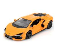 imtfzct 1/36 Lamborghini Reventon giocattolo auto modello auto con funzione di ritiro giocattolo con porta aperta, adatto per collezione e regalo per giocattoli per bambini (arancione)