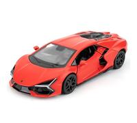imtfzct 1/36 Lamborghini Reventon giocattolo auto modello auto con funzione Pull Back giocattolo con porta aperta, adatto per collezione e regalo per giocattoli per bambini (rosso)