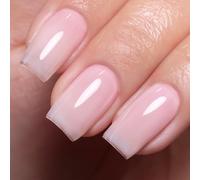 Imtiti Smalto gel gelatinoso rosa da 10 ml, a lunga durata, rimovibile, luce LED UV, rosa, per la casa, regalo per le donne