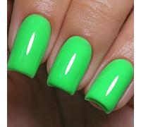 Imtiti Smalto per unghie gel, 1 pz Smalto UV LED verde, lunga durata, nail art manicure fai da te a casa per la primavera e l'estate (10ML-967)
