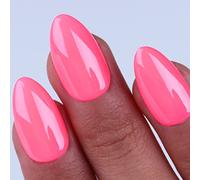 Imtiti Smalto Semipermanente Unghie Neon, 15ml Smalti Semipermanenti Per Unghie Neon Rosa Soak Off UV Led Smalto Gel Unghie UV Naturale Gel Nail Polish Per Uso Professionale e Domestico
