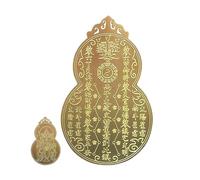 Imtrub Carta Protettiva Tai Sui | Amuleto per il Capodanno Cinese | Portafortuna A Forma Di Per L'Anno Del Cavallo - per Borsa Borsellino Zaino Adulti Bambini Amici Casa Ufficio Auto Viaggio