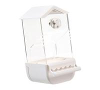 Imtrub Mangiatoia automatica per uccelli, mangiatoia automatica per uccelli per gabbia | No Mangiatoie per Uccelli Cockatiel Dispenser di Cibo Ciotole,Cockatiel Dispenser di cibo Ciotole Mangiatoia