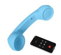 Imtrub Microtelefono per Cellulare Ricevitore Ricaricabile Protetto Dalle | Auricolare Con Connettore Tipo-C Per Telefono Per Lato Scrivania Soggiorno Scuola Casa Ospedale Telefono Fisso Anzia