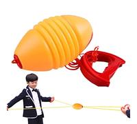 Imtrub Pull Shuttle Ball - Palla Zoom Scorrevole e Gioco Fitness con Corda Lunga e impugnature Resistenti | Ragazzi e Ragazze al di Fuori delle attività interattive di Formazione sensoriale