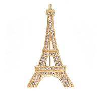 Imtrub Spilla da bavero femminile,Gioielli a Forma di Torre con Strass | Spille Eleganti e Chic,per Maglione Sciarpa Festa Cappotto Giacca Donna