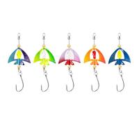 Imtrub Spinner Da Pesca | Esca da Pesca per Trota,Esca Rotante Con Riflesso UV Per Lago, Fiume E Pesca Notturna