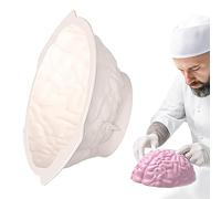 Imtrub Stampo per Cervello Gelatina - Stampi per Cervello in ghisa epossidica | Forma realistica del Cervello per Resina epossidica | Utensili da Forno per Decorazioni di Halloween