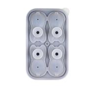 Imtrub Vassoi Per Ghiaccio Impilabili - Stampo A Forma Di Gatto Con 4 Scomparti - Stampini Per Ghiaccio A Forma Di Animali,Per Frigorifero Cucina Ristorante Vino Latte Succo Di Frutta Whisky