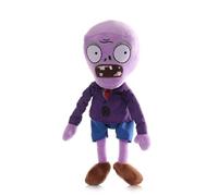 iMuMi Profession PVZ Peluche 30 cm, Carino Plants Vs Zombies Peluche Ufficiale/Uomo d'affari/Agricoltore/Ladro/Cavaliere Zombie Cosplay Bambola Animale di Peluche Regalo per i fan (Businessman Purple