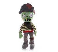 iMuMi Profession PVZ Peluche 30 cm, Carino Plants Vs Zombies Peluche Ufficiale/Uomo d'affari/Agricoltore/Ladro/Cavaliere Zombie Cosplay Bambola Animale di Peluche Regalo per i fan (Zipline Zombie)