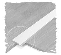 IMUNKT Profilo Di Transizione Autoadesiva 90cm Striscia Di Transizione In Alluminio Strisce Di Copertura Per Pavimenti/soglie Di Porte/muri, Larghezza 1-6cm Striscia Di Separazione Piatta(Silver,W20mm