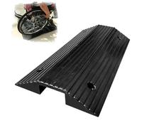 IMUNKT Rampa A Ponte Soglia, Rampa per Sedie A Rotelle in Gomma, Superficie Antiscivolo, Rampa Elevabile, Casa/supermercato/Fabbrica.(40 * 40 * 8cm)