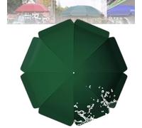 IMUNKT Telo Di Ricambio Per Ombrellone Da Esterno, Diametro 180-300Cm, 8 Stecche/10 Stecche, Copertura Di Ricambio In Tessuto, Impermeabile Tenda Per Ombrellone Da Tavolo Mercato(Green,240cm(7.8ft)/8