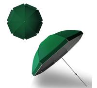 IMUNKT Tessuto di Ricambio per Ombrellone 180cm 8 Stecche, Telo di Ricambio Protezione UV, Copertura di Ricambio per Ombrellone da Spiaggia, Patio(Green,180cm(6ft)/8 Ribs)