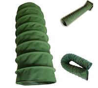 IMUNKT Tubo Di Ventilazione Verde Per Estrattore D'aria, Tubo Di Scarico Dell'aria, Tubo Flessibile Resistente Alle Alte Temperature, Lunghezza 1m 2m 5m(L 1m(3.28ft),ID185mm(7 1/4"))