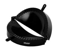 Imusa USA IMU-71006W - Stampo in plastica Empanada, facile da usare, colore: Nero