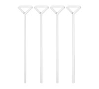 IMUSINICE 4 Pezzi Bastoncini in Vetro per Diffusione Cellulare, Spargitore da Laboratorio per Coltura Cellulare, Applicatore Cellule per Piastre Petri, Resistente e Facile da Pulire