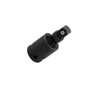 IMUSINICE Bussola per Impatto 3/8 per Bullone Damper Puleggia, Acciaio Nero Design Esagonale Interno e Fori sulla Testa, Facile da Installare per Veicoli
