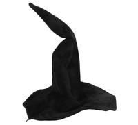 IMUSINICE Cappello Oscuro Velluto Nero Strega da per Cosplay Halloween | Vestibilità Comoda, Tessuto Traspirante e Facile da Lavare, per Feste in Maschera e Interpretazioni Sceniche