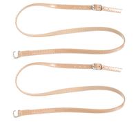IMUSINICE Cinturini Regolabili Color Kaki per Tacchi Alti da Donna in Pu e Metallo, Design Creativo e Funzionale per Prevenire la Caduta delle Scarpe, 1 Paio per Scarpe Fai da Te
