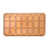 IMUSINICE Contenitore Porta Medicinali Settimanale 21 Scomparti Portatile, Custodia per Pillole da Viaggio Leggera e Resistente, Organizer Farmaci per Conservazione e Colore Casuale