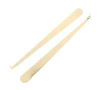 IMUSINICE Estintore per Candele in Acciaio Inossidabile 2 Pezzi Gancio per Stoppino Resistente ad Alte Temperature per Serate Accoglienti e Spazi Senza Fumo