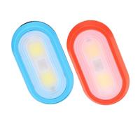 IMUSINICE Lampada LED Clip 2 Pezzi, Luce di Sicurezza per Corsa Notturna, Design Antiscivolo in Abs per Passeggiate al Tramonto e Ciclismo
