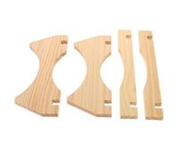 IMUSINICE Supporto in Legno Naturale per Botte di Invecchiamento in Rovere, Base Stabile per Dispenser di Bevande da 5l, per Uso Domestico e Soggiorno Elegante