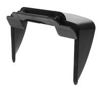 IMUSINICE Visiera Parasole per Navigatore Auto da 7 Pollici in Plastica Nero Design Multifunzionale e Installazione Facile per Viaggi in Auto