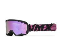 IMX RACING Endurance Occhiali da Moto | Spugna a Triplo Strato | DualLens Rivestimento Antigraffio AntiFog | Banda Larga 40 mm con Stampa in Silicone | Due Lenti Incluse