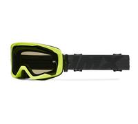 IMX RACING Endurance Occhiali da Moto | Spugna a Triplo Strato | DualLens Rivestimento Antigraffio AntiFog | Banda Larga 40 mm con Stampa in Silicone | Due Lenti Incluse