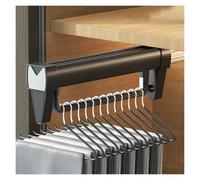 IMYOGI Appendiabiti Regolabile, Porta Pantaloni Estraibile per Armadio, 3156 cm, Organizer per Appendiabiti, Soluzione di stoccaggio per Armadio Resistente, Supporta Fino a 30 kg (51 cm)