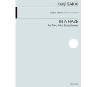 In a Haze: for Two Alto Saxophones. 2 Alt-Saxophone. Partitur und Stimmen.