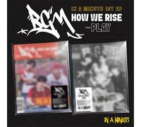 IN A MINUTE BGM:HOW WE RISE-PLAY 1° EP Album 2 Ver SET/2 CD+2 Fotolibro+2 Card