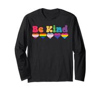 In A World Where You Can Be Anything Be Kind Gay Pride LGBTQ Maglia a Manica