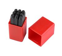 In acciaio al carbonio 3mm Timbri in acciaio Punch Set Alphabet/Numbers Punch Metal Stamp Craft Kit di attrezzi con (number)