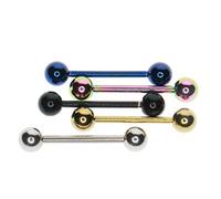 In acciaio inossidabile Donna Piercing Linguetta Accessori per capezzoli Orecchino decorativo 5 ?? Pieces-1.4mm Durabilità Comodo e praticoModalità di elaborazione