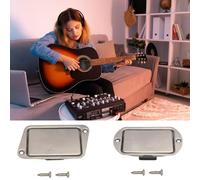 In Acciaio Inox Chitarra Elettrica Cassa Batteria Accessorio Supporto Soluzione di Alimentazione Per Stage E Studio Uso Holder