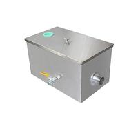 In acciaio inox Grease Interceptor Trap Water Oil Filter Separator Trattamento delle acque reflue della cucina for il ristorante