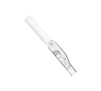 In Acciaio Inox Pieghevole Pettine Pocket Size Hair Styling Accessorio Per Barba E Grooming Uomini Due Funzione Barba E Pettine