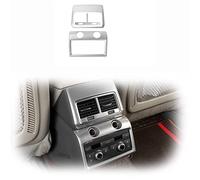 In Acciaio Inox Posteriore Condizionatore D'aria Prese D'aria Decorazione Cornice Di Copertura Trim Per Audi Q7 2008-2015 Car Styling Accessori Interni Accessori (Color : Silver)