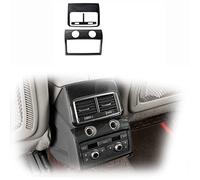In Acciaio Inox Posteriore Condizionatore D'aria Prese D'aria Decorazione Cornice Di Copertura Trim Per Audi Q7 2008-2015 Car Styling Accessori Interni Accessori (Color : Carbon fiber)