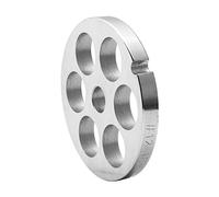 In Acciaio Inox Tritacarne Frantoio Mixer Tritacarne Piastra Disco 6/8/10/12/18mm Foro Accessori Da Cucina Ricambio Smerigliacarne Piastra Disco 10mm 6mm Tritacarne Ricambio Tritacarne