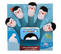 In acqua con il pinguino. Libro guanto. Ediz. a colori