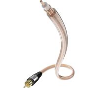 Inakustik Star Ii Subwoofer Cable Mono Cinch To 2x Cinch 10 M Rosa